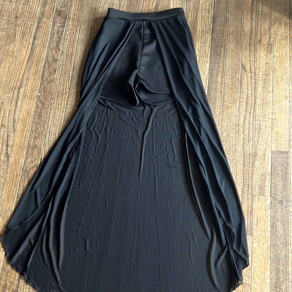 Black skort from Charlotte Russe